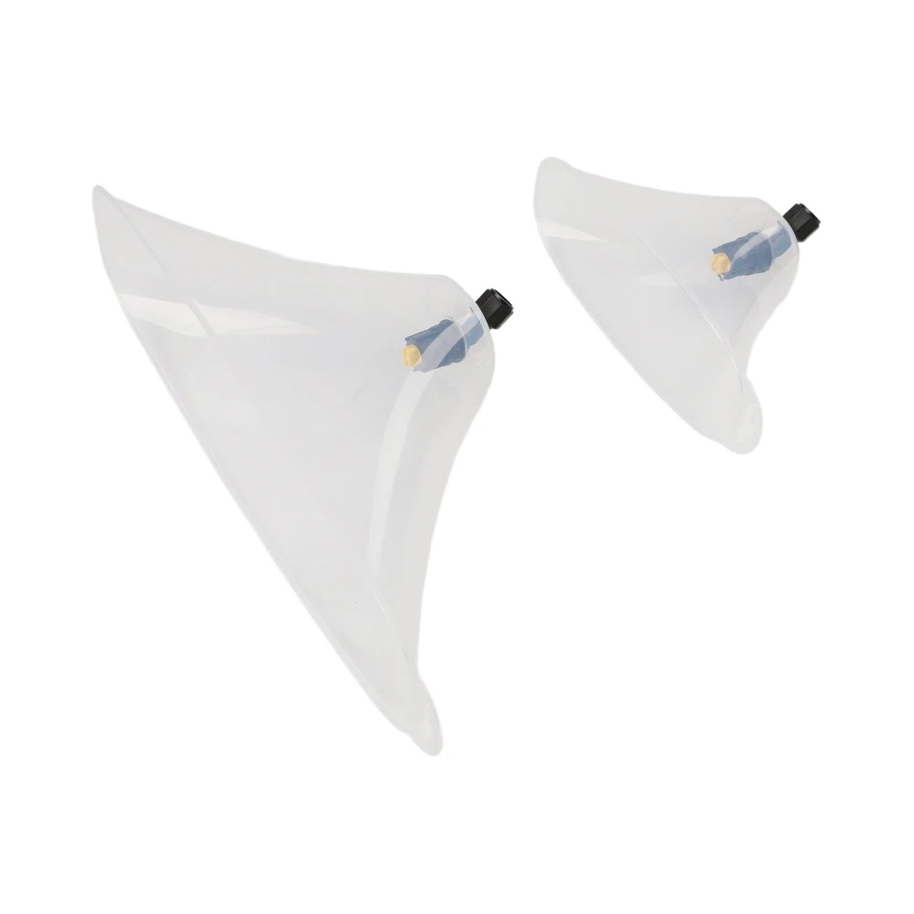 Agricultural Sprayer Windproof Nozzle 2pcs Compatible with Multiple Sprayer Types Easy to Attach Plastic Material