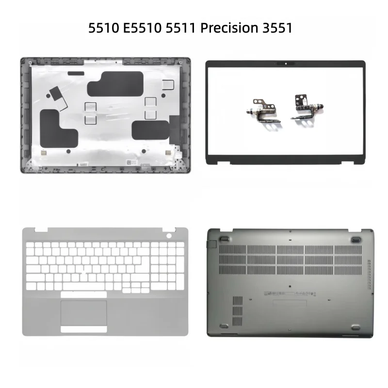 

New Laptop LCD Back Bezel Frame Top Palmrest Upper Bottom Cover Case For DELL Latitude 5510 E5510 5511 Precision 3551 Shell