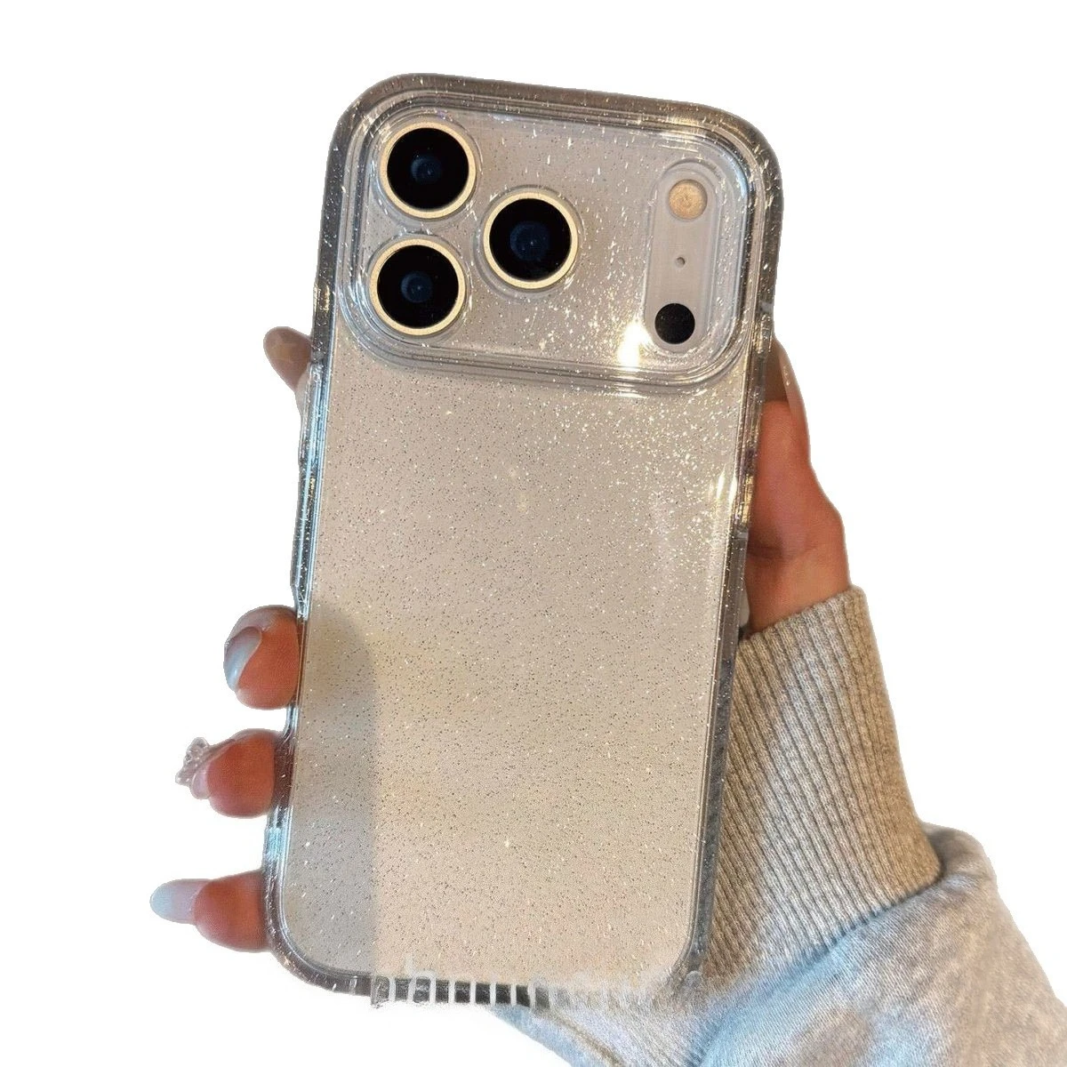 Блестящий чехол для iPhone 17 Pro Max 16 15 14, модный прозрачный магнитный чехол для женщин и пар, мягкий ТПУ