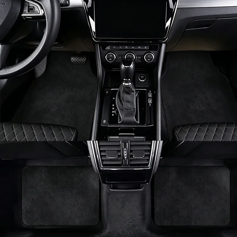4pcs Car Floor Mats All-Weather Easy To Clean Durable Anti-Slip Interior Protection Floor Liners For Honda Odyssey Accessories view 2