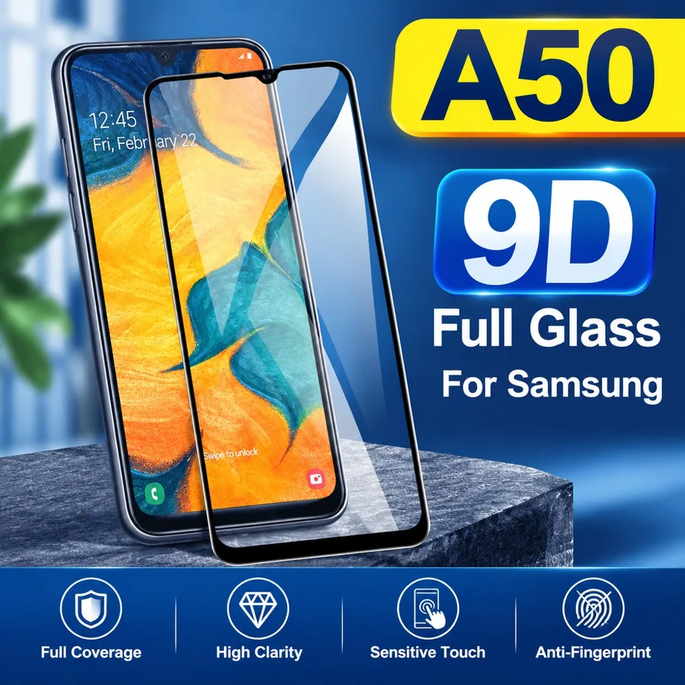 3PCS Tempered Glass For Samsung Galaxy A25 A26 A33 5G A34 A35 A36 Screen Protector For Samsung Galaxy A37 A50 A52 A52s 5G A53 5G