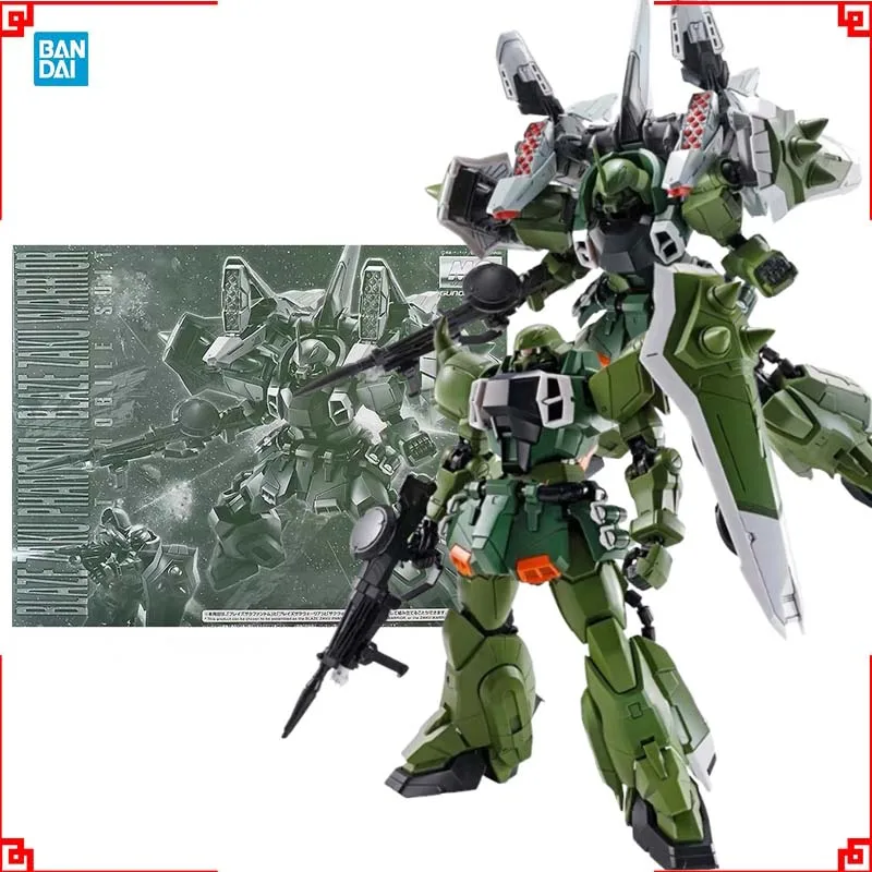 Bandai Gundam Model Kit MG Blaze Zaku Warrior Anime Figuur Gunpla Building Kit Gundam Collectibles Actiefiguren Speelgoed Jongens Gift