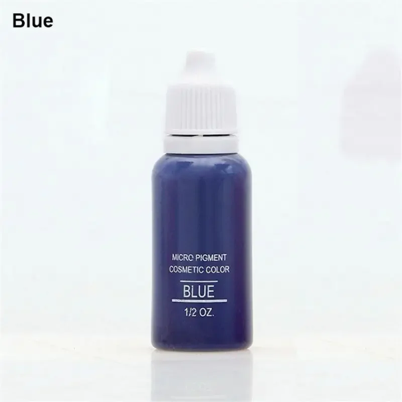 High Quality 15ml Microblading Liquid Pigment for Semi Permanent Lips Eyebrow Eyeliner