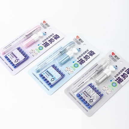 

AIHAO FP3630 Синяя Женская ручка перьевая ручка студенческие офисные канцелярские принадлежности чернильные ручки для письма Kawaii