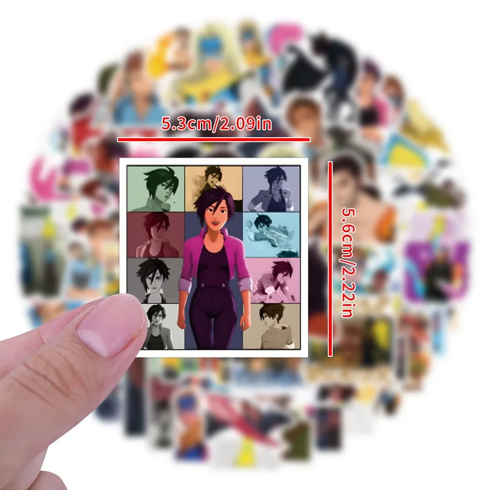 57 pçs novo jogo despacho graffiti adesivos mala papelaria computador portátil guitarra telefone celular diy decorar decalques