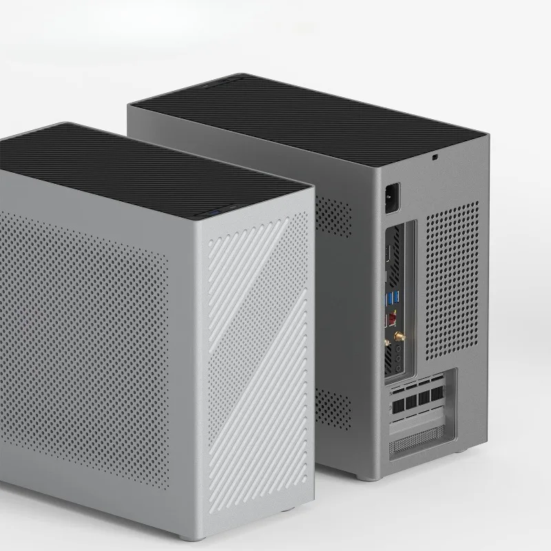 

Z18 Mesh Version MATX Aluminum Alloy Integrated Molding Shell Directly Plugged Into Water-cooled ITX Computer Chassis