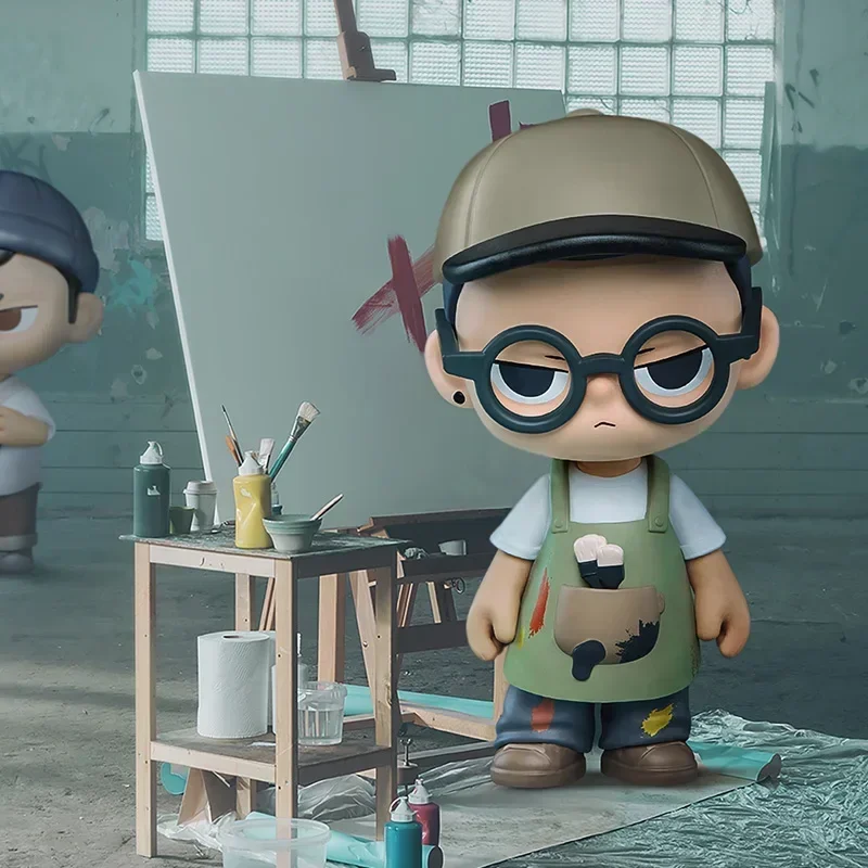 البوب مارت كوبو المشي من الحياة سلسلة صندوق أعمى تخمين حقيبة سطح المكتب الديكور لطيف نموذج هدية فتاة حقيبة أعمى اللعب أنيمي الشكل