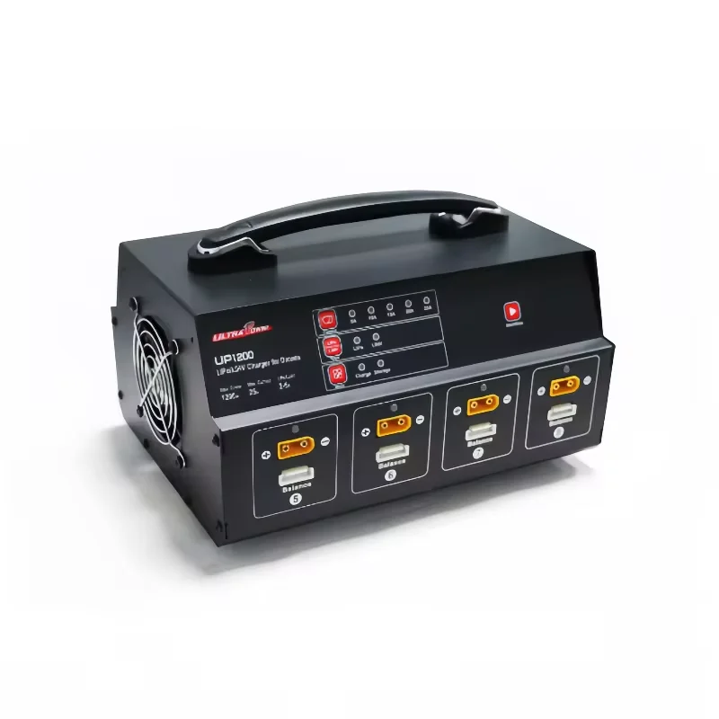 Ultra Power UP1200+ 25A Fast Balance Charger With Display Screen For 8 Channel 2-6S LiPo LiHV Battery