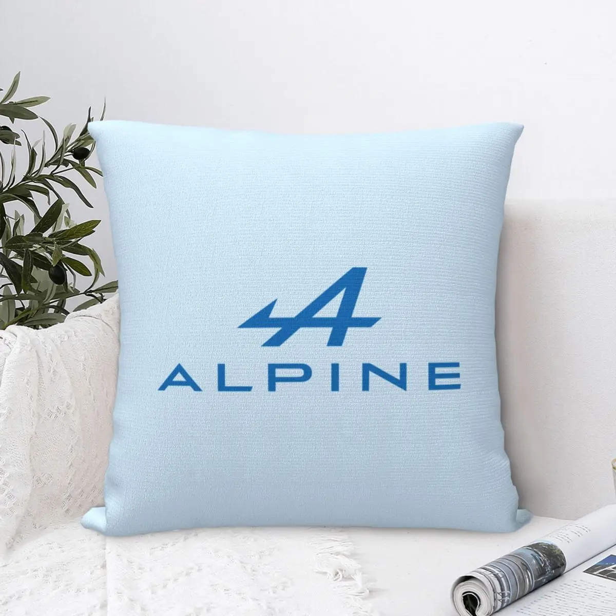 Подушка с логотипом Alpine, подушка, чехол для детской подушки, декоративная подушка