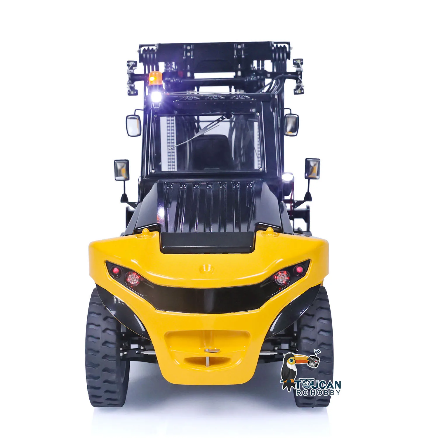 

LESU RC Hydraulic Metal Forklift RTR Aoue-LD160S 1/14 Engineering Vehicles Cars Model Painted Assembled Truck Toys THZH1570