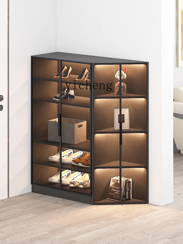 XL Shoe Cabinet Home Doorway Entrance Entrance Entrance Layered Partition Save Extremely Narrow Small Storage Fantastic