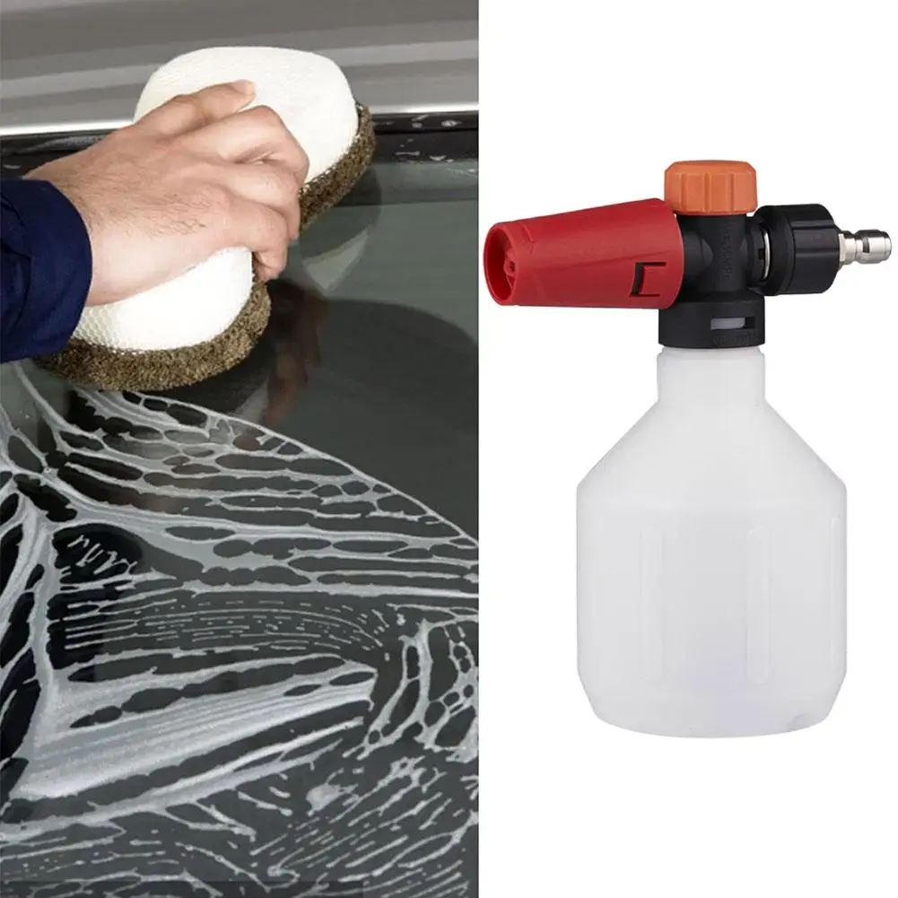 

500ml Car Foam Sprayer With 1/4 Inch Quick Connector Or Blaster High Pressure Garden Tools Washing Foam Car D0c0