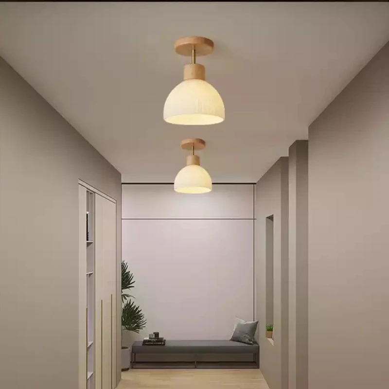 

Log ceiling light living room, bedroom corridor, stair, balcony, porch light, home decoration, simple LED night light