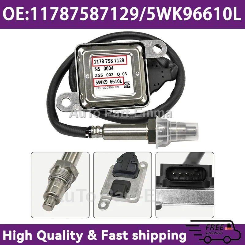 11787587129 5WK96610L Датчик оксида азота и кислорода NOX для BMW E90 E91 E60 E61 N53 325i 330i 525i 530i 630i для NGK Probe 11787587129 5WK96610L Датчик оксида азота и кислорода NOX для BMW E90 E91 E60 E61 N53 325i 330i 525i 530i 630i для NGK Probe