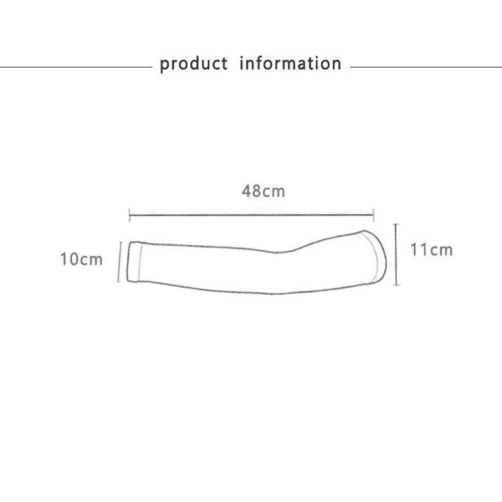 Breathable Elastic Arm Sleeves Comfortable UV Protection Driving Gloves Letter Loose Sunscreen Arm Cover Sleeves Summer