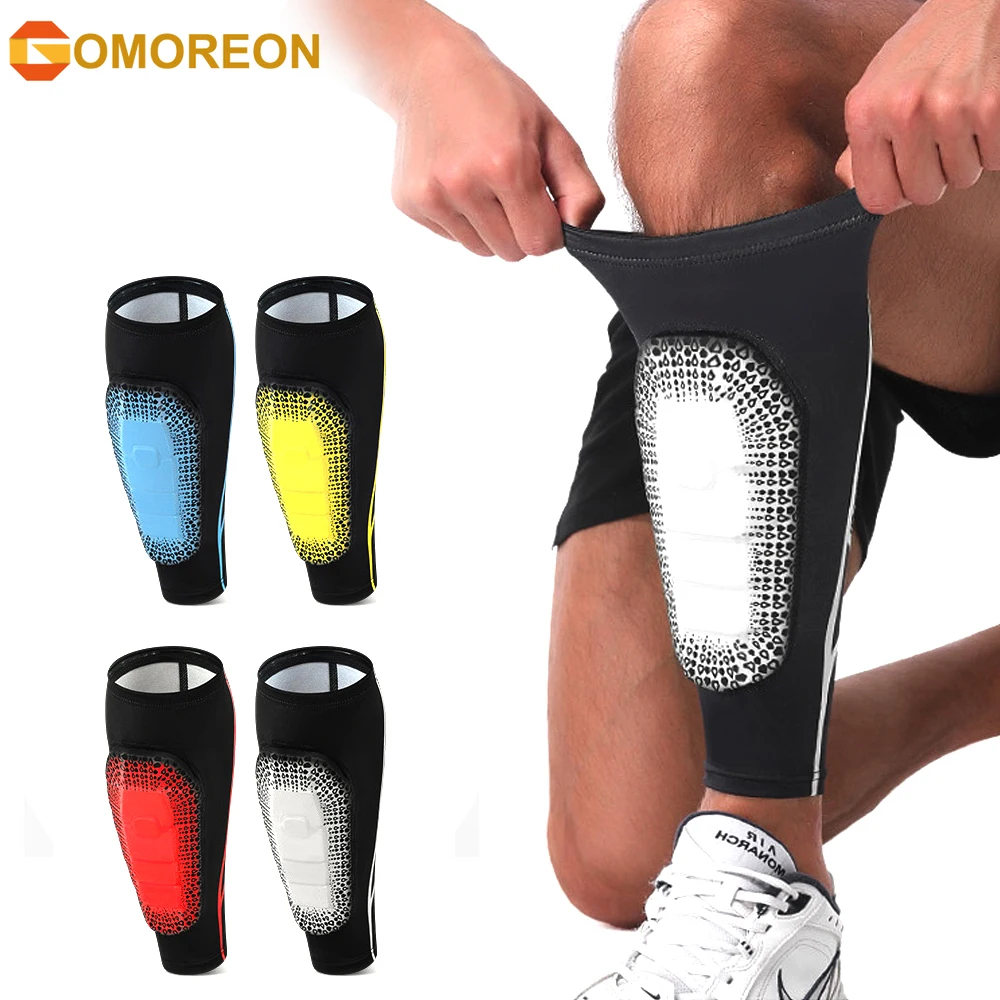 

1Pcs Sports Soccer Shin Guard Pad For Kids Sleeve Sock Leg Support Football Compression Calf Sleeve Shinguard For Adult Teens