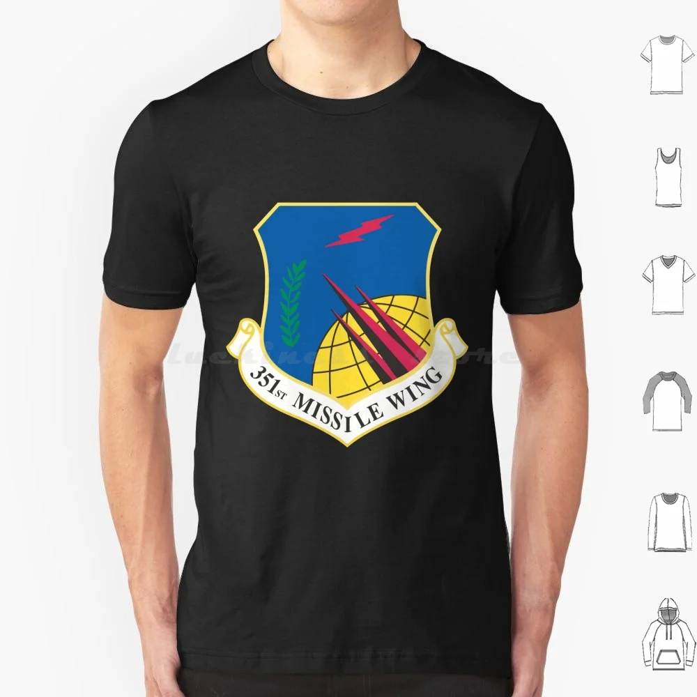 Air Force 351st Missile Wing T Shirt Big Size 100% Cotton 351st 351st Group 351st Fighter Squadron 351st Ars 351st