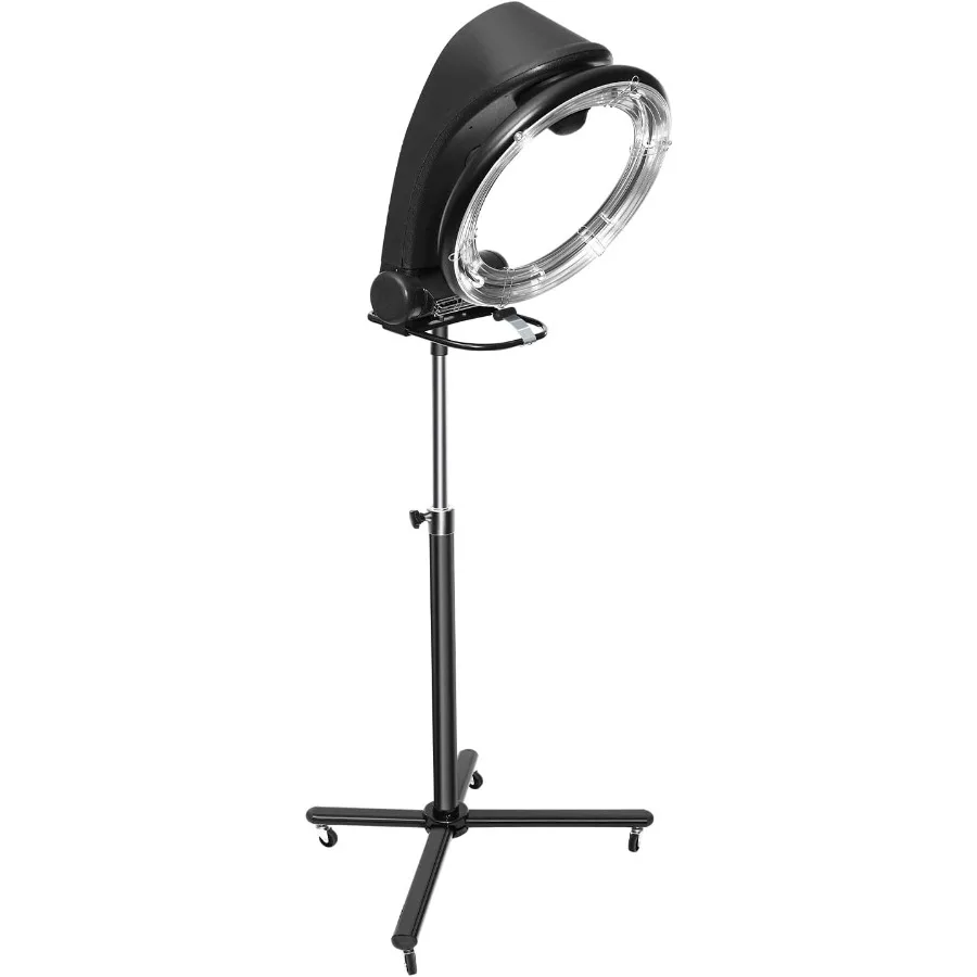 

3 in 1 Professional Orbiting Hair Dryer 110V 950W Adjustable Height Temperature and Time Salon Standing Hair Dryer with Infrare