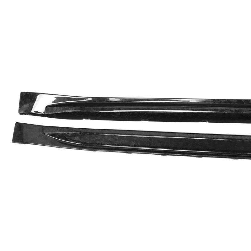 MP Style Dry Forged Carbon fiber Replacement Side Skirts For BMW M3 G80 4-Door 2021+ G80 M3 Rear Side Skirts