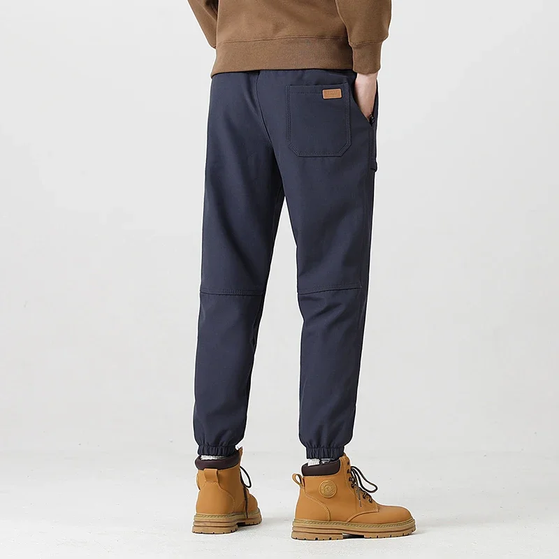 

LNGXO Winter Thick Fleece Pants Men Women Waterproof Windproof Warm Jogger Pants Unisex Hiking Camping Climbing Skiing Trousers