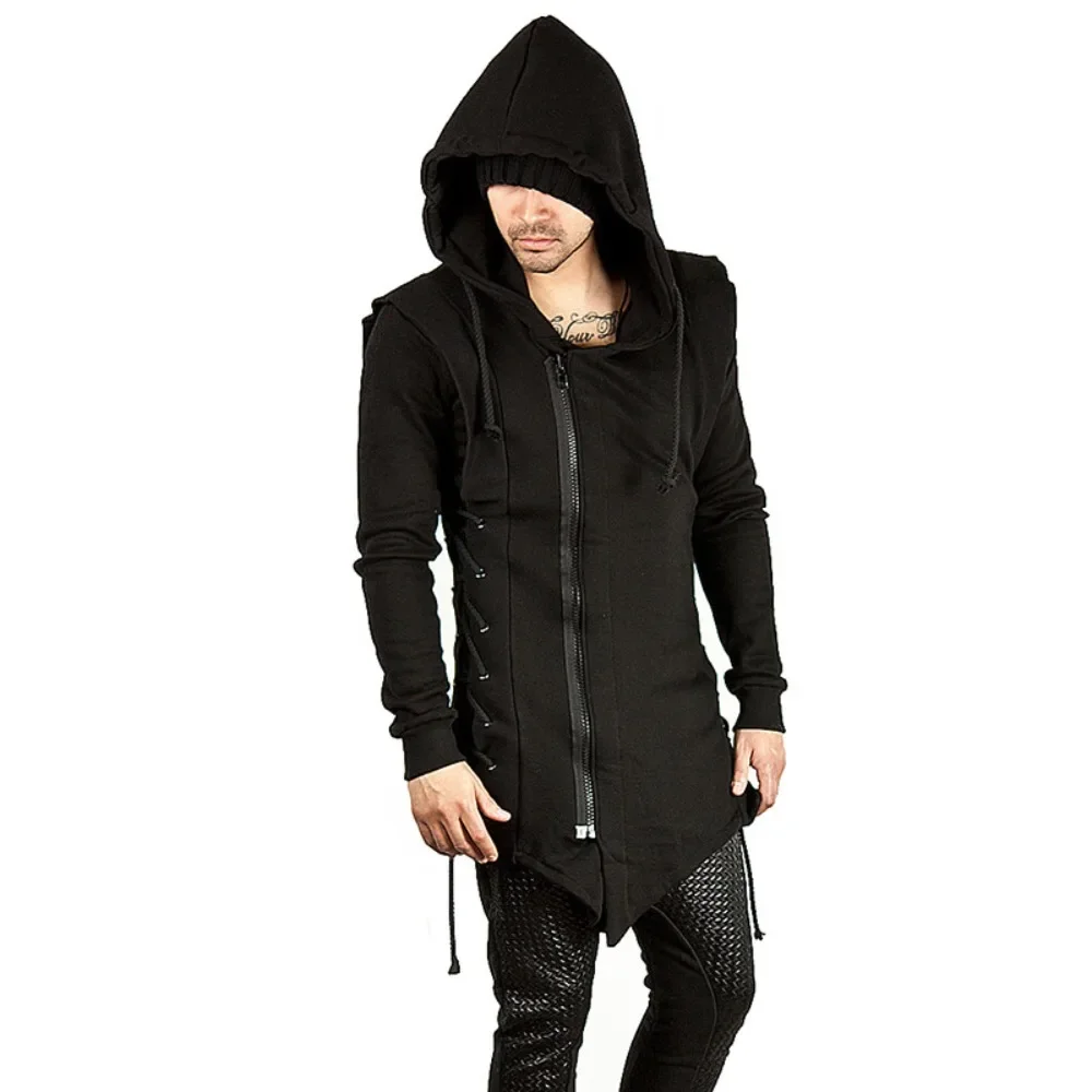 Autumn Men Hoodies Sweatshirts Casual Hooded jacket Long Sleeve Hoodie Men Slim Fit Streetwear Loose Jacket Coats