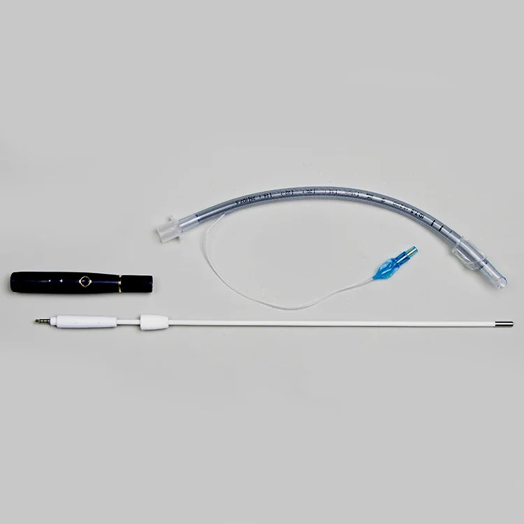 Disposable Light Wand Intubation with Camera