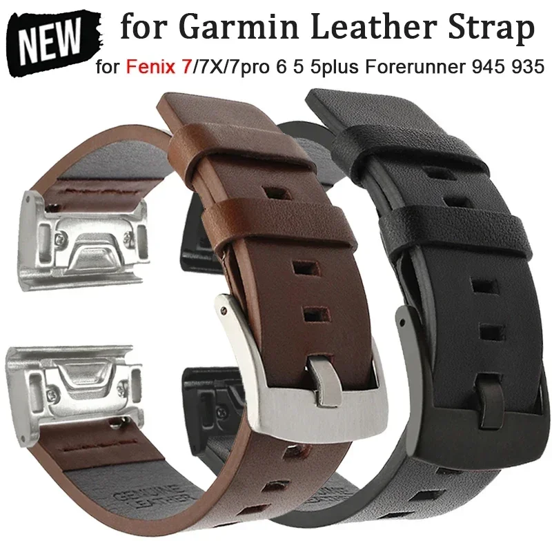 

Нейлоновый ремешок QuickFit 20 мм, 22 мм, 26 мм для Garmin Fenix 7 7X 6X Pro/Epix Pro Gen 2 51 мм 47 мм/Fenix6 5Plus 5XPlus, кожаный ремешок для часов