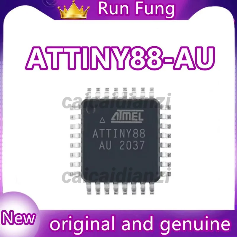 10PCS/LOT  ATTINY88-AU AT ATTI ATTINY ATTINY88 100%  Brand  New Original IC TQFP-32