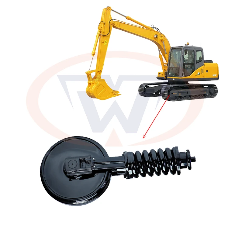 Kobelco Sk210 Sk380 Sk350 Sk260 Sk200 Excavator Track Front Idler Roller Sk450, Excavator Kobelco Idler Wheel