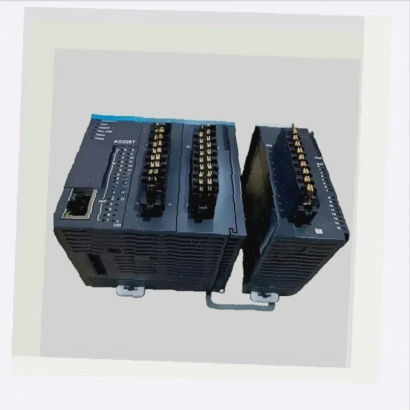AS300 AS200 AS228 Series PLC, AS228t As228p Ax308e AS228ra AS524C Logic Controller, Support EtherCAT CANopen Ethernet