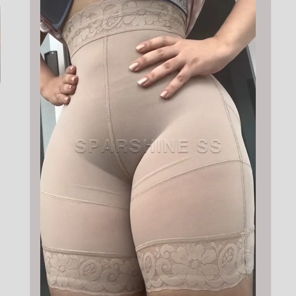 Bbl Butt Lifter Shorts Corset Body Shapewear Women Flat Belly Waist Trainer Push Up Ass Stuff High Waist Underwear Tummy Control