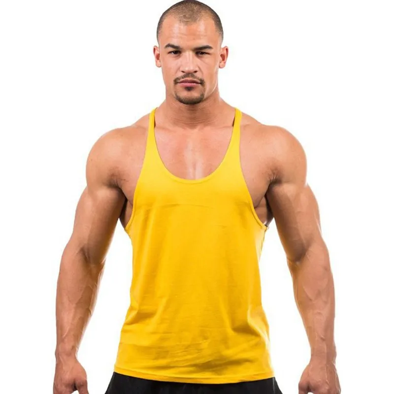 Bodybuilding Tank Top Herren Bodybuilding Kleidung Fitness ärmelloses Top für Bodybuilding männliche Unterhemd Kleidung Fitness studio – Detail 4