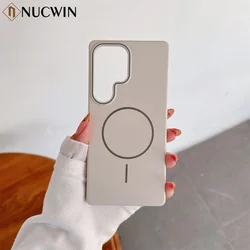Skin Friendly Liquid Magnetic Case for Samsung Galaxy S24 S23 S22 S25 Ultra S26 Plus S26 Ultra Ultra Thin Shockproof Soft Cover