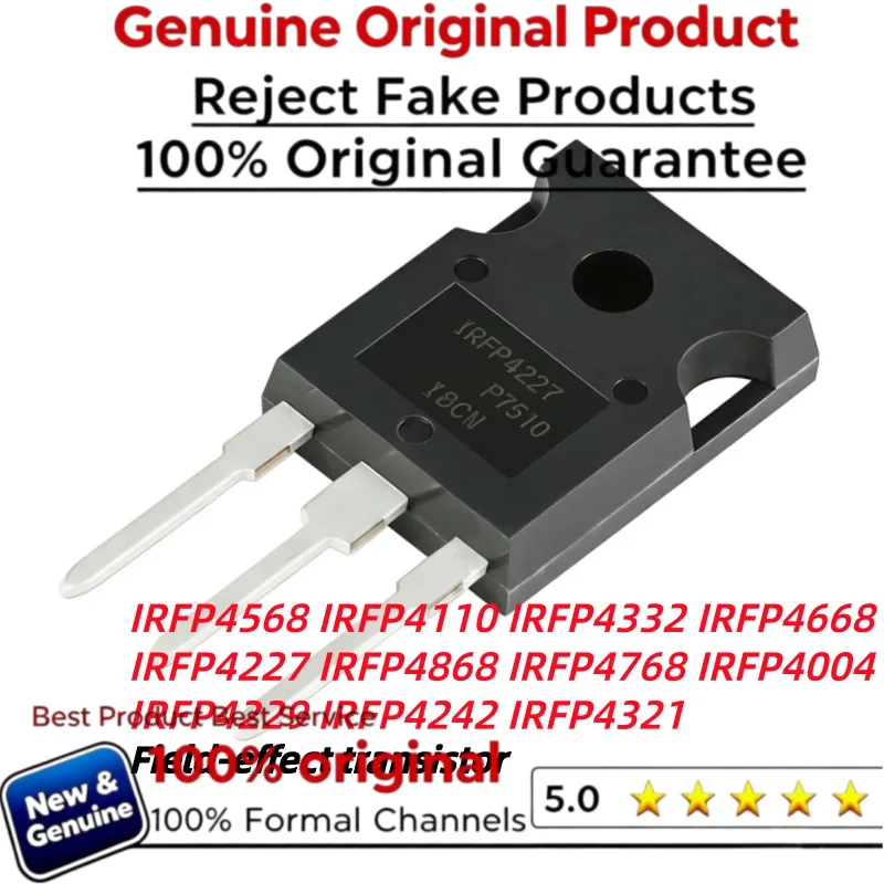 5Pcs  IRFP4242 IRFP4321 IRFP4668 IRFP4332 IRFP4110 IRFP4568 IRFP4227 IRFP4868 IRFP4768 IRFP4004 IRFP4229 IC Chip Stock TO-247