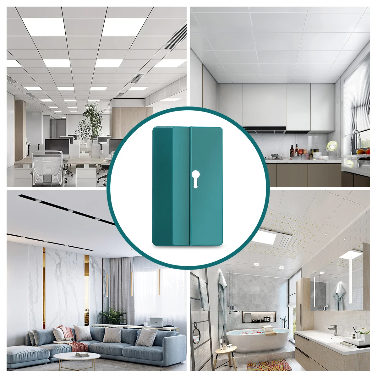 4/2/1PCS Plasterboard Fixing Tools Drywall Fitting Supports Board Room Ceiling Installing Drywall Fitting Carpenter Tools