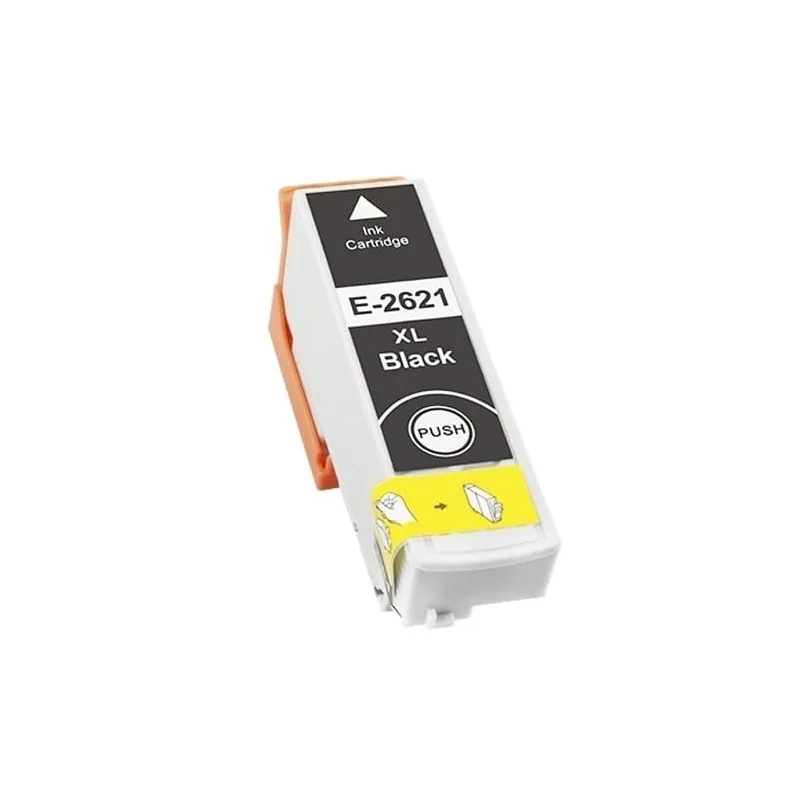 Alternative ink cartridge EPSON black E2621 - E2601, replaces a C13T26214010 n ° 26XL / C13T26014010 n ° 26 XET2621C imprimirbien.com