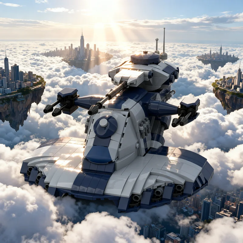 688pcs MOC Star Battle CIS Armored Assault Tank Model Building Blocks Architecture Education Christmas Gift Idea Toy Brick Kids
