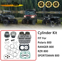 cylinder piston ring gasket kit For Polaris RANGER RZR SPORTSMAN 800 ATV UTV 2204393 2202917 5247360 5254357 QUAD GO KART