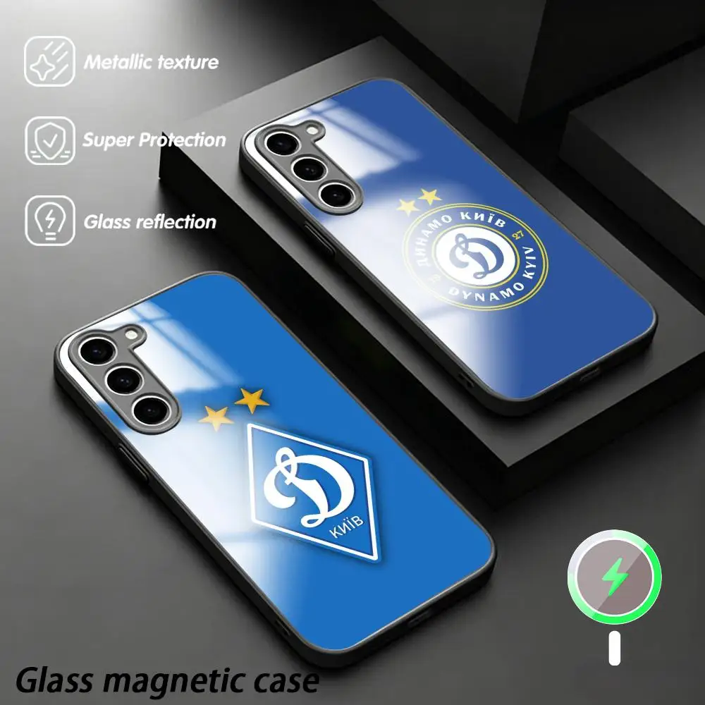 FC Dynamo Moscow design ins pattern Phone Case For Samsung S26 S25 S24 S23 S22 S21 Plus Ultra Fold A Glass Magnetic Case