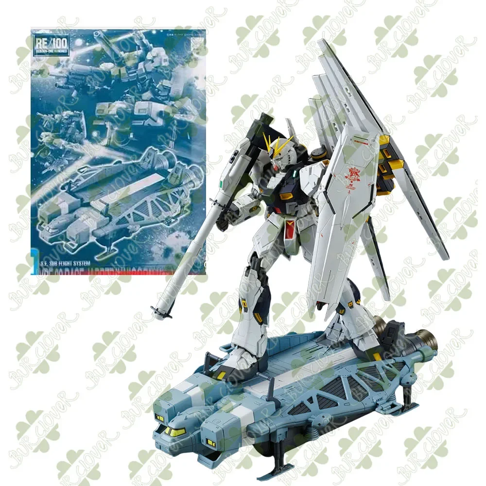 BANDAI Original GUNDAM RE Series 1/100 ZMT-S126G SHOKEW AMX-107R REBAWOO Model Movable Joints High Quality Collectible Toys