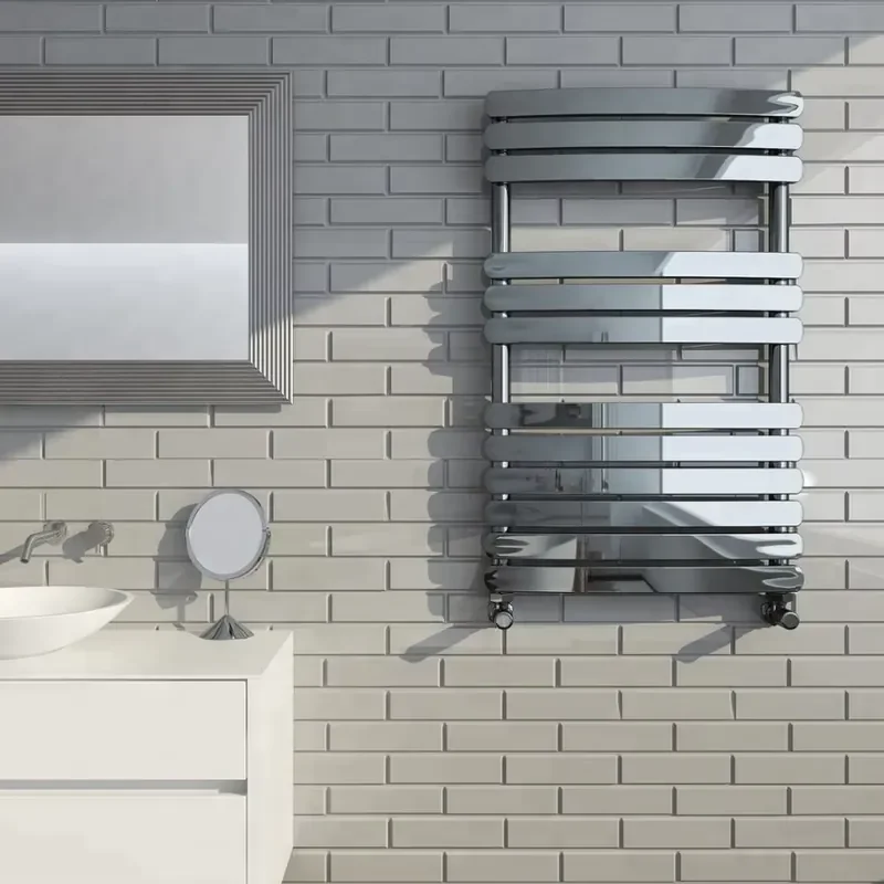 Best-selling SUN-D3 Chrome Heated Towel Rails Electric Towel Rail Steel Rail view 2