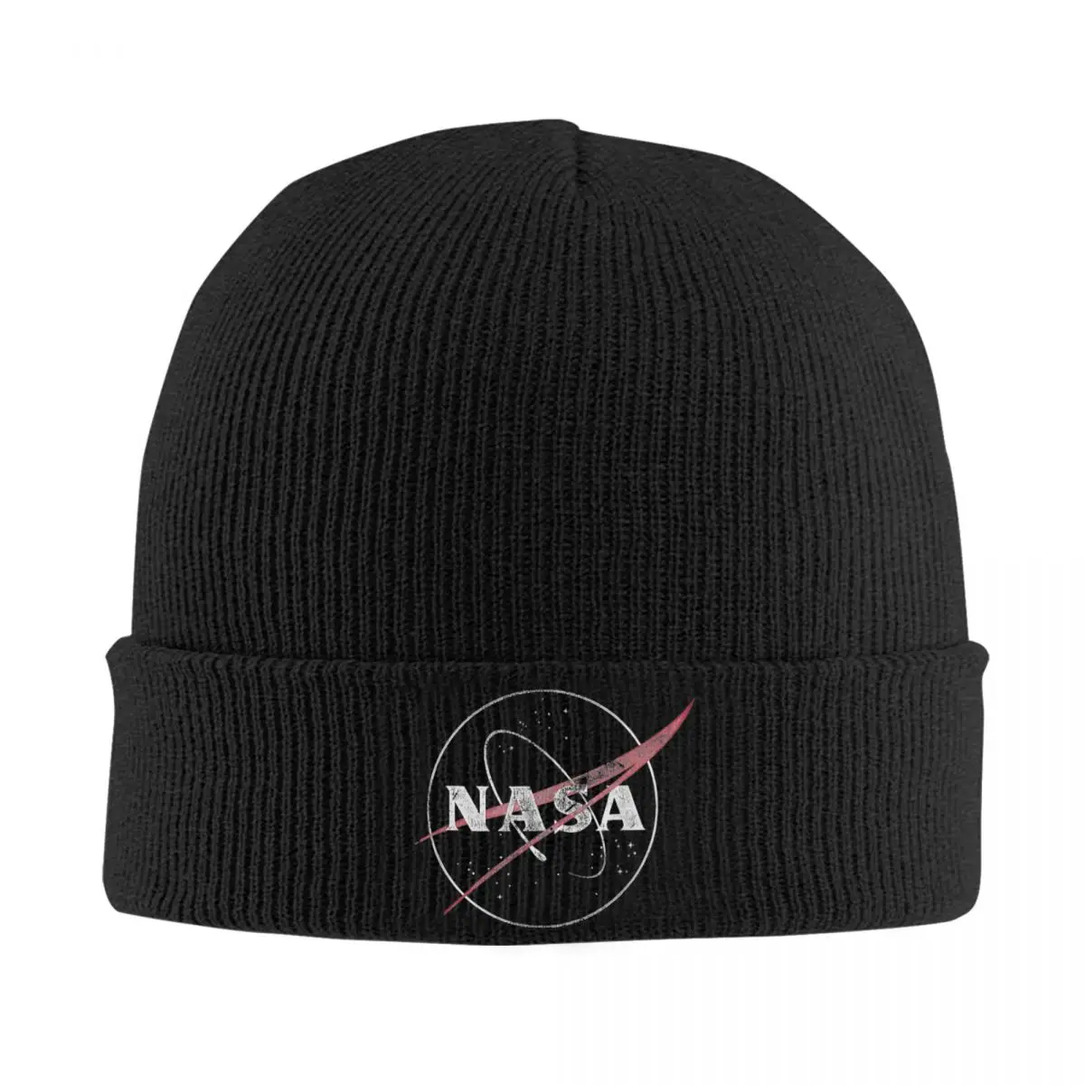 NASAed-gorro de punto desgastado Unisex, gorro cálido de exploración espacial, Hip Hop, regalo de cumpleaños, Invierno