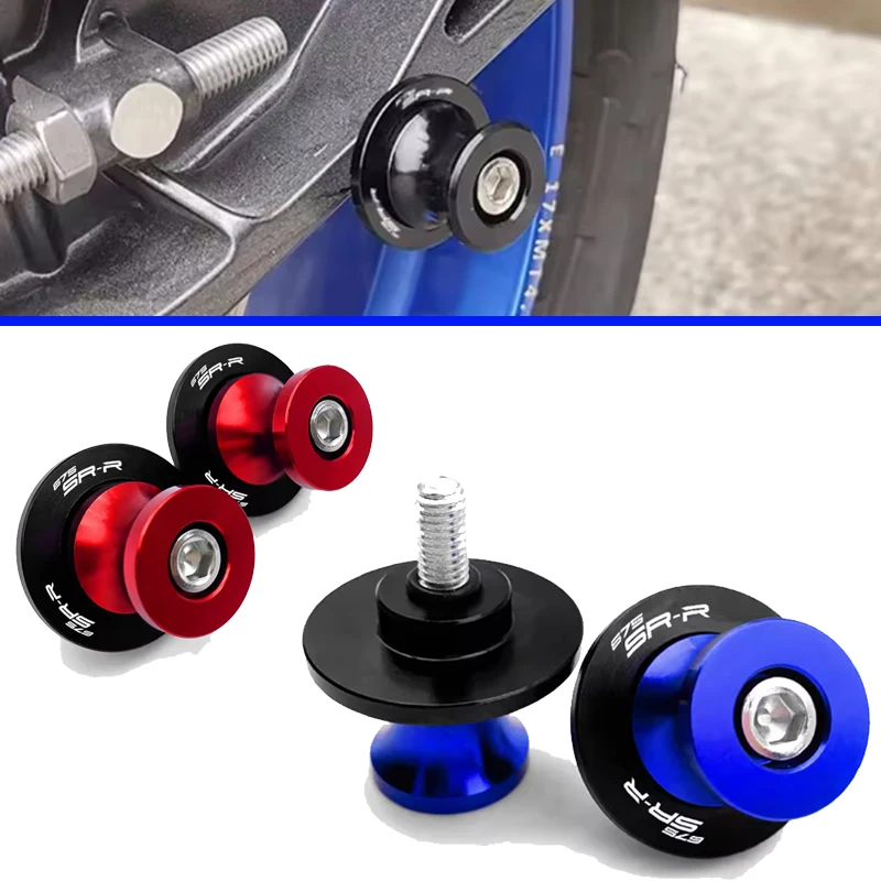 For CFMOTO 675SR-R 675SR 675 SR-R Motorcycle Accessories 10MM Swingarm Spool Slider Stand Screws