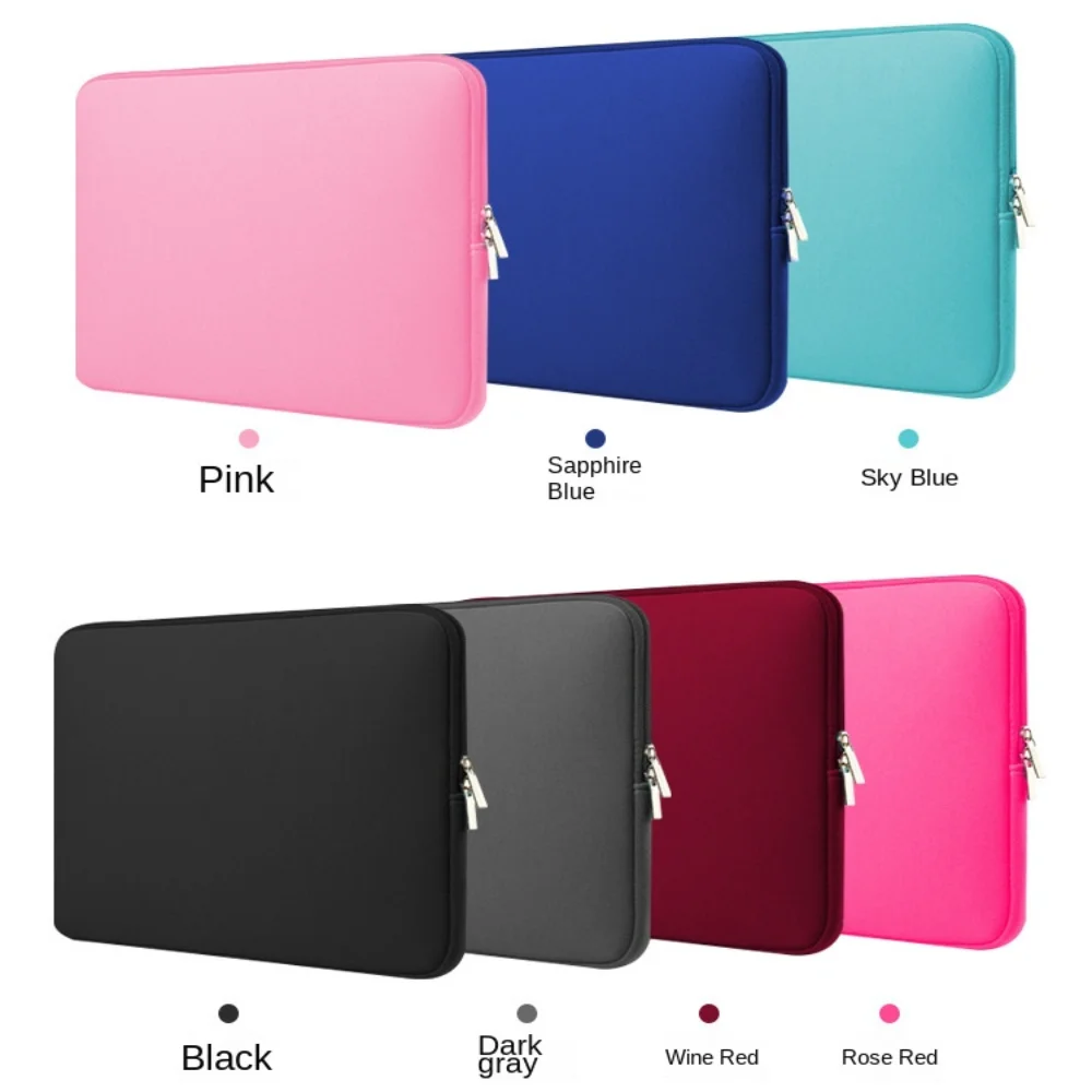 Fashion Protective Laptop Briefcase Ventilate Waterproof Laptop Sleeve Soft Colorful Tablet Cover Bag Unisex