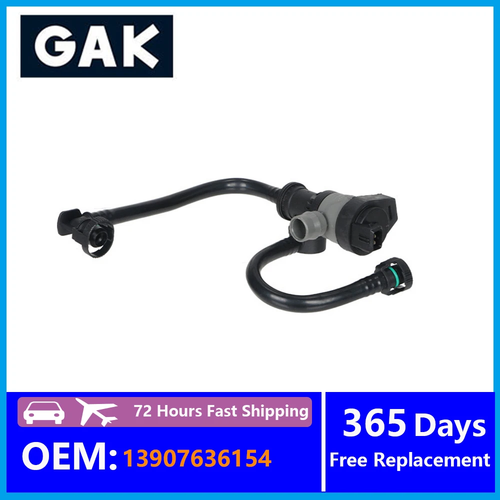 13907636154 13902366607 GAK Fuel Vapor Canister Purge Solenoid Valve Accessories For BMW F03 F04 F12 F13 F20 F21 F30 F31 F80 F82