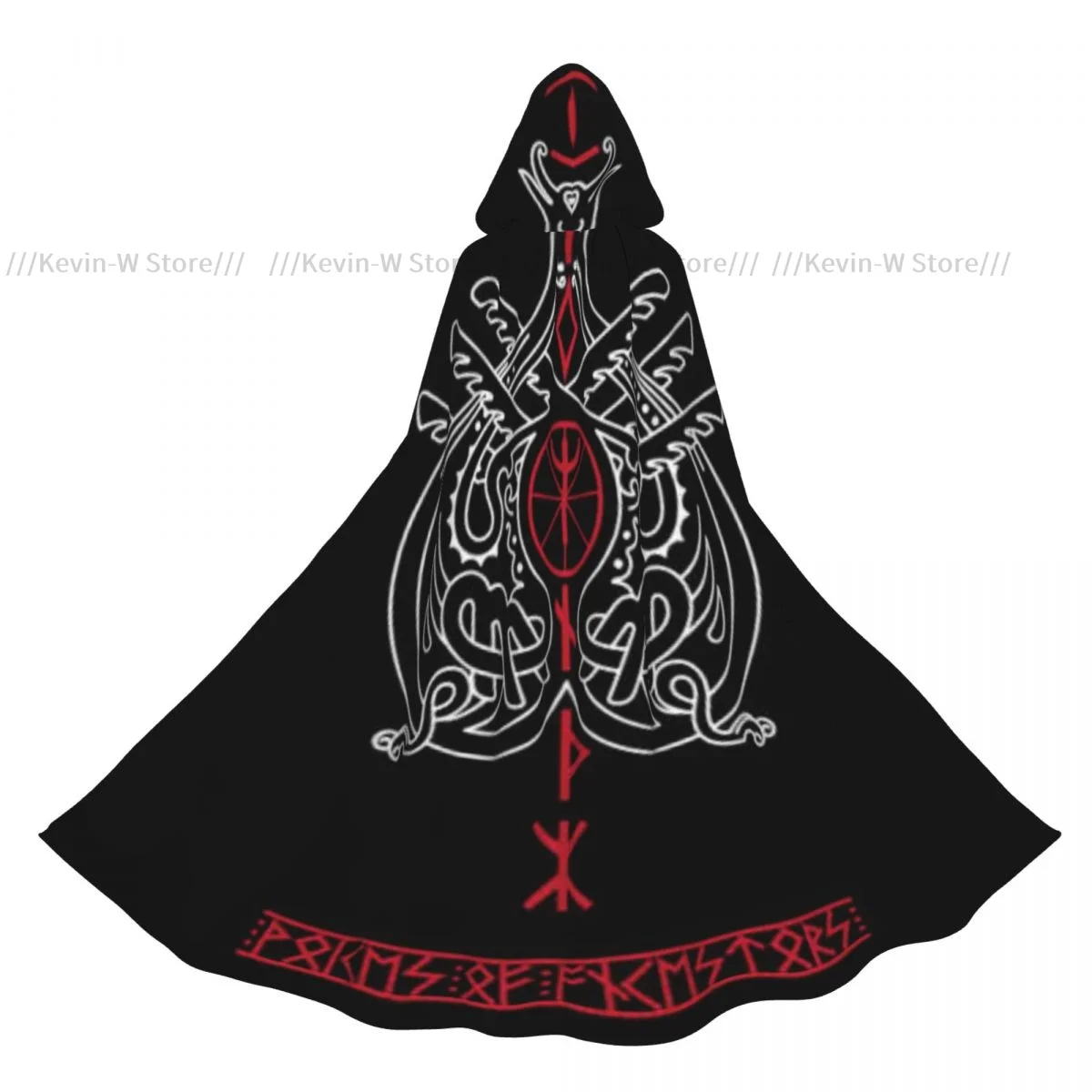 

Hooded Cloak Unisex Cloak with Hood Norse Celtic Mythological Cloak Vampire Witch Cape Cosplay Costume