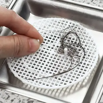 2 ks čtvercový kryt odtoku do sprchy, proti ucpávání dřezu, kryt podlahy, filtr odtoku sprchy, kuchyňské nářadí, koupelnové nářadí 8 nejlepší prodej čtvercový sprchový odtok lapač vlasů - №2