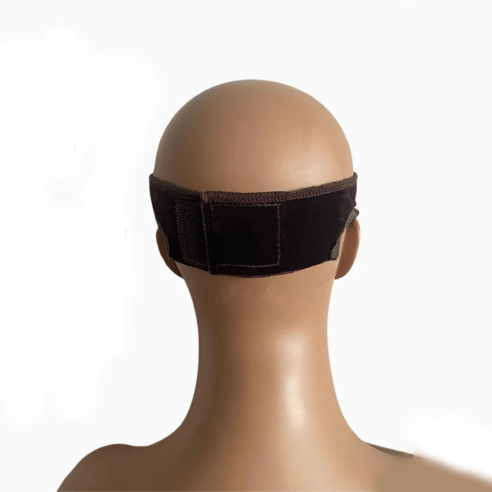 1-2 szt. Opaska do peruki z koronką i wycięciem na uszy dla kobiet, regulowana aksamitna opaska do peruki, opaska do peruki z antypoślizgowym silikonowym paskiem