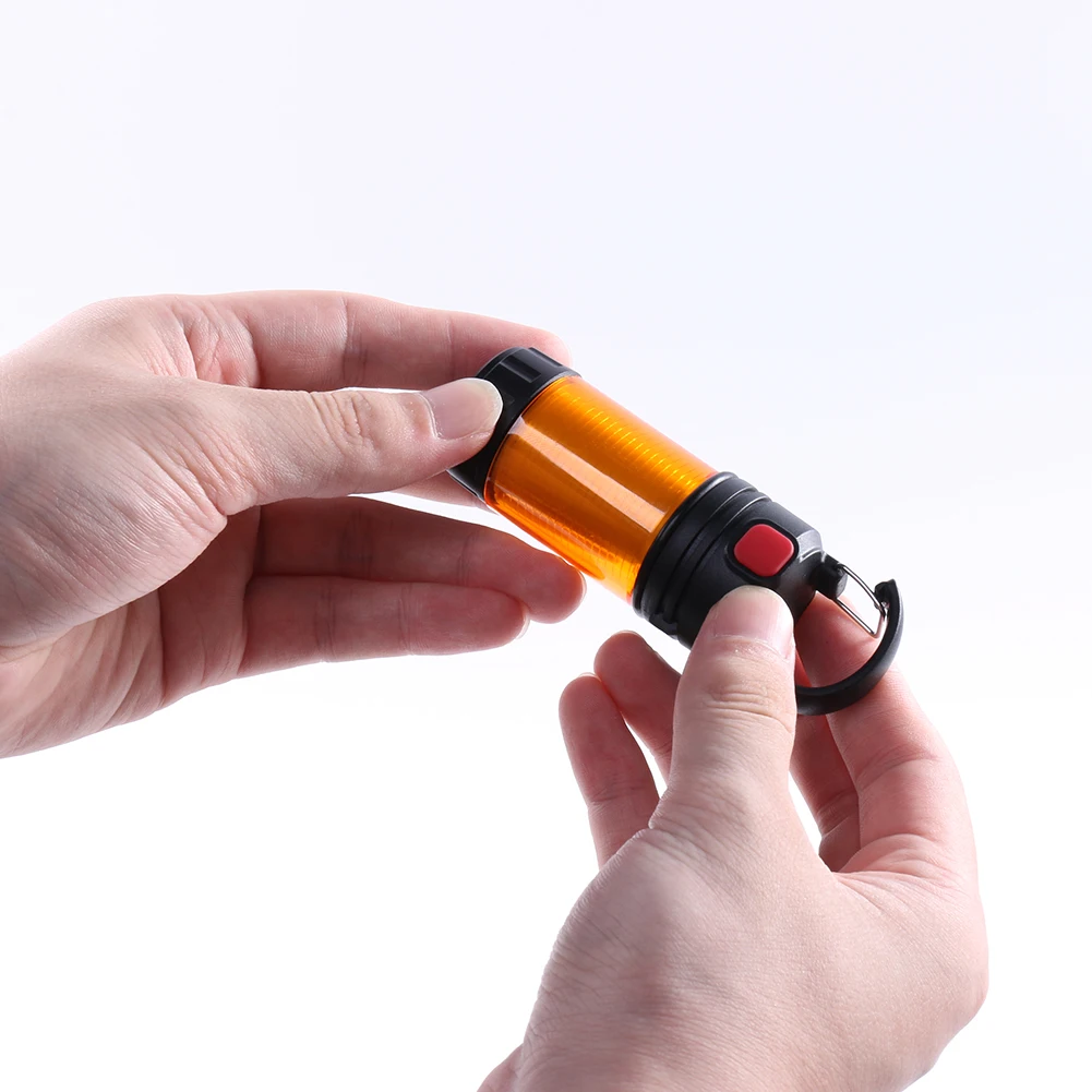 المحمولة التخييم ضوء واقية حالة طارد البعوض التخييم خيمة فانوس مصابيح الظل البرتقالي اكسسوارات لأضواء ML4 #5