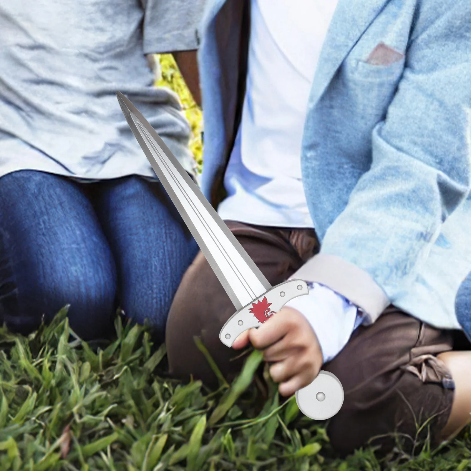 بو فارس السيف الدعامة تأثيري حلي ملحق حفلة الهالوين ديكور مقاومة للاهتراء هدية تفاعلية ألعاب السيف